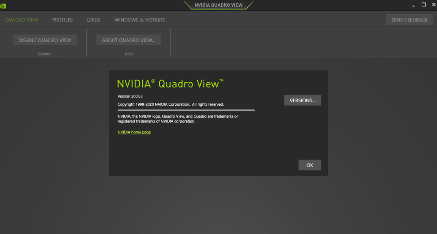 nVIDIA Quadro View