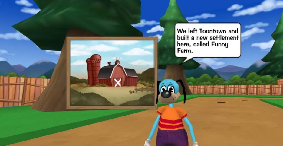 Toontown’s Funny Farm